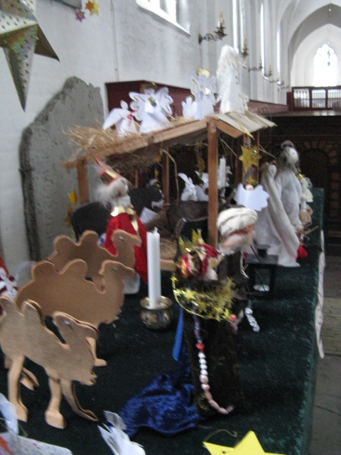 Julekrybben i Sankt Nicolai Kirken - Klik for STORT